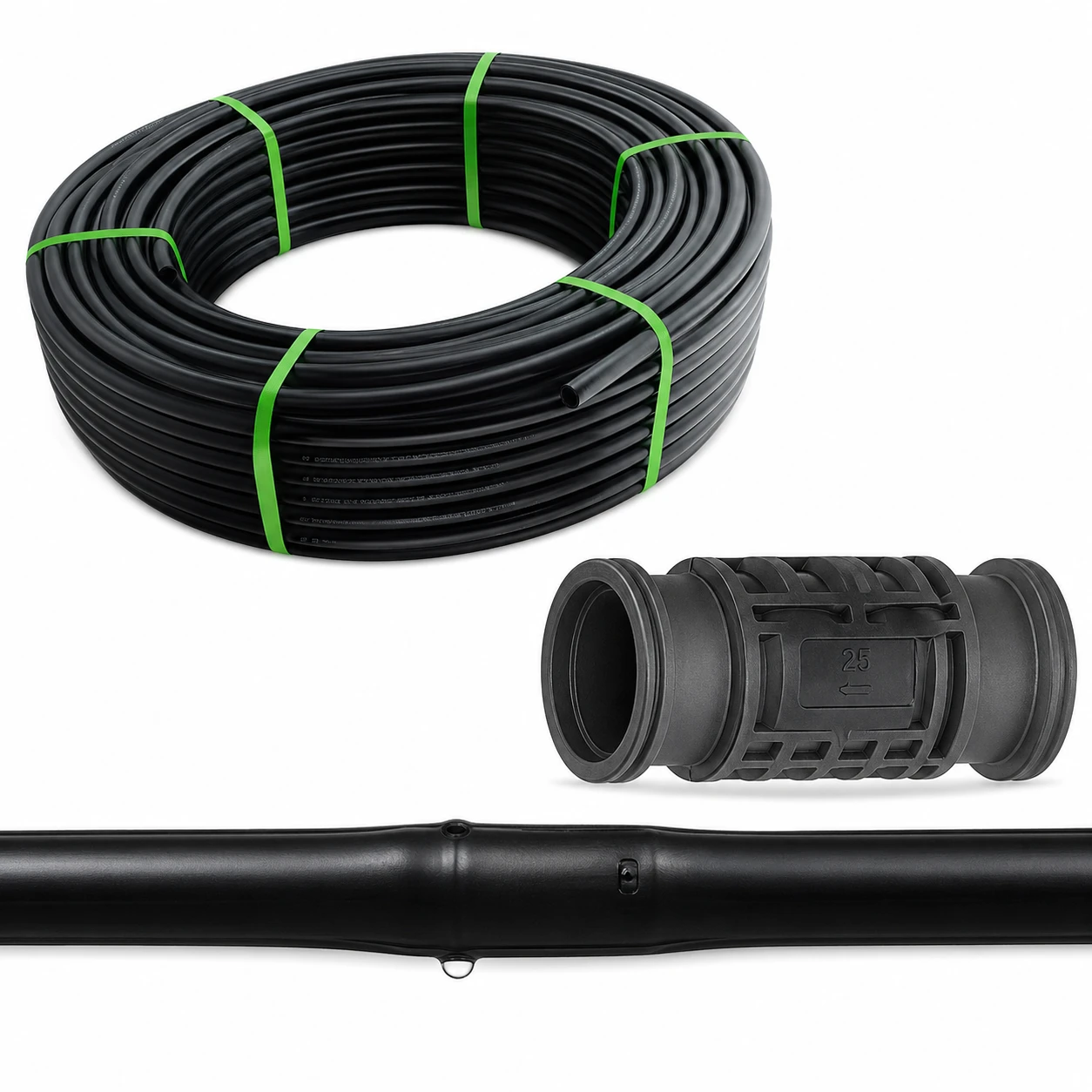 GOUTTEUR INTEGREE 16MM 33CM 0,90MM 4,0L/H