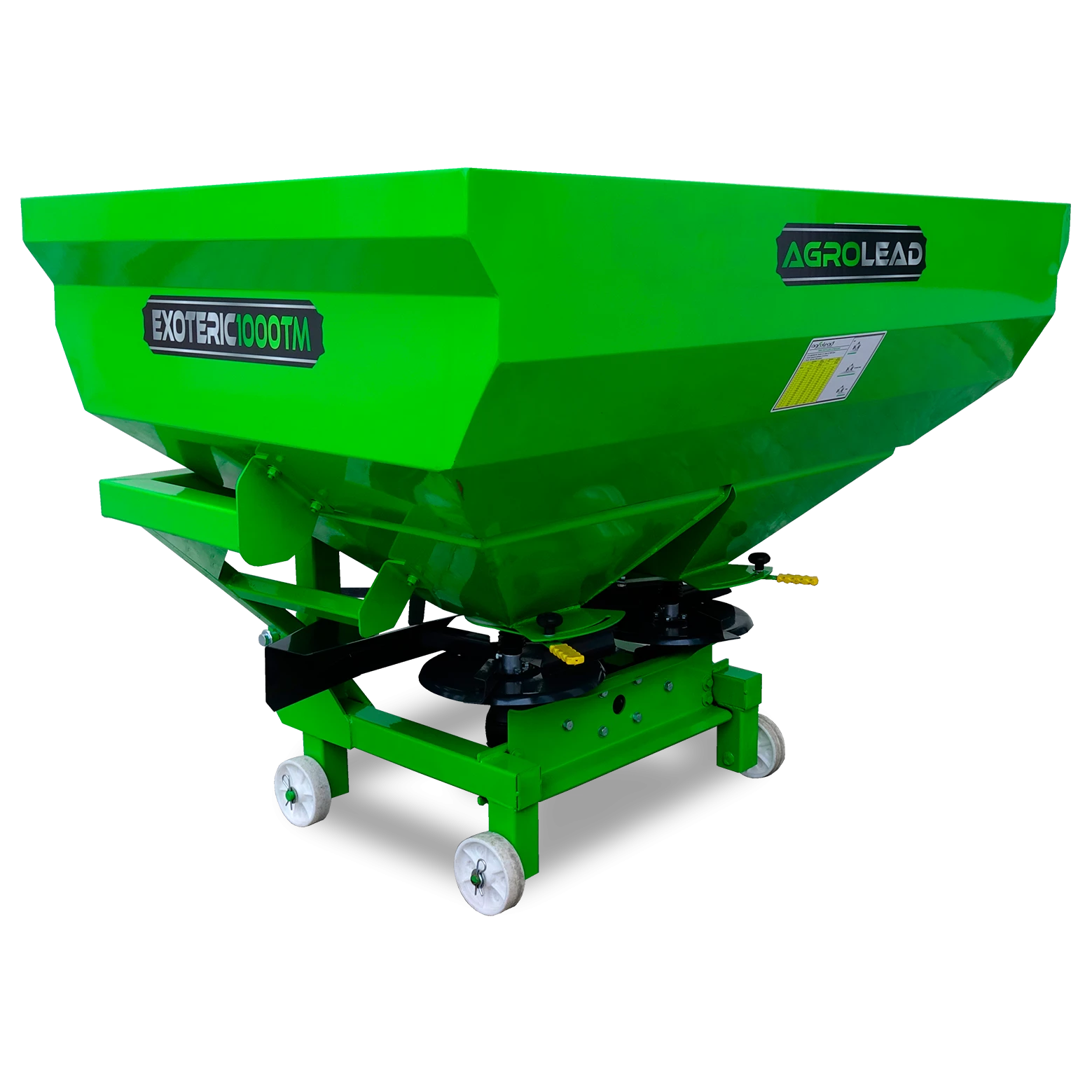 Épandeur d’engrais exotérique à double disque 1000LT